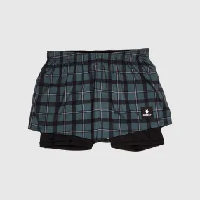 2 in 1 Checker Pace Shorts 3''