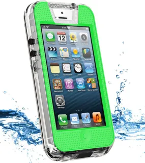 iPhone 5/5S Waterproof Case - Green